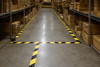 Yellow / Black Safety Warning Tape